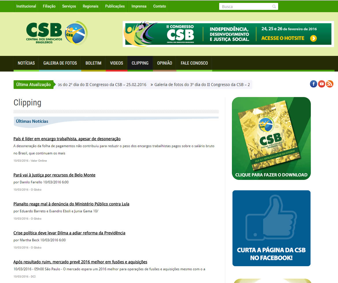 CSB - Central dos Sindicatos Brasileiros